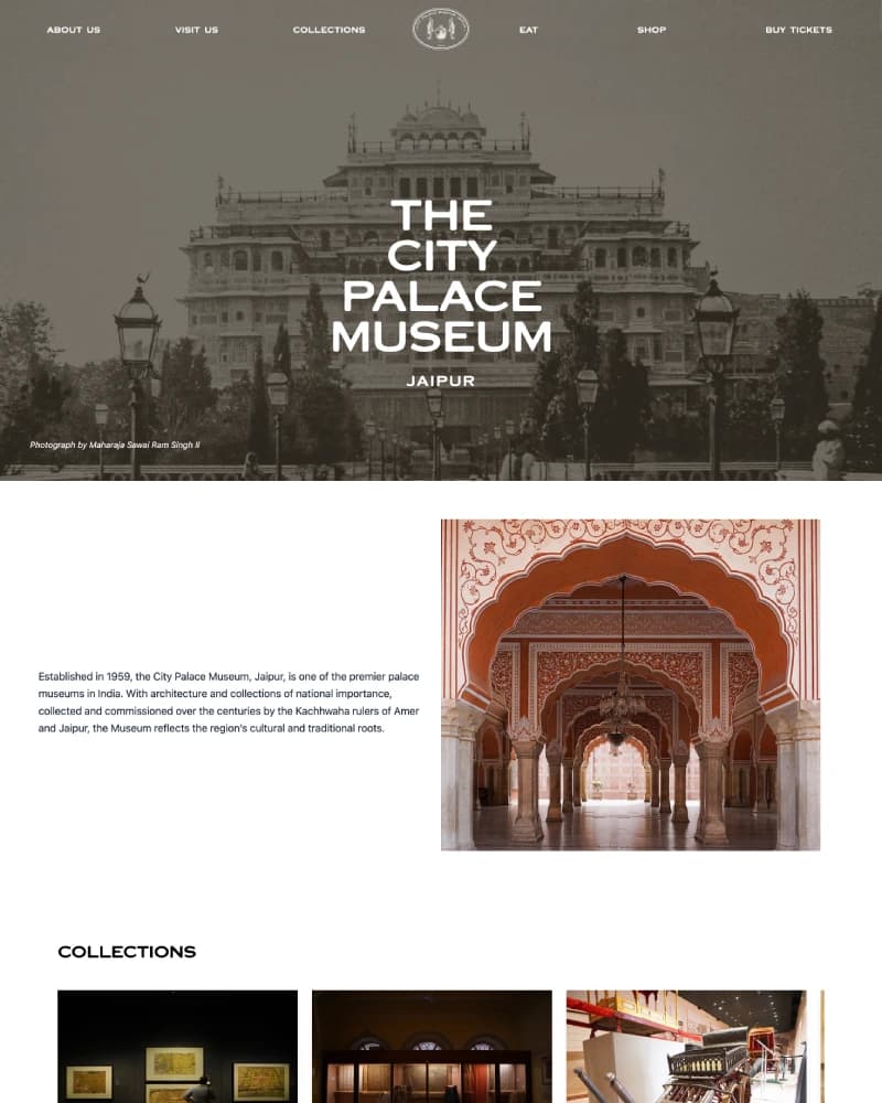 CityPalace.org — A Showcase of Royal Heritage — project overview
